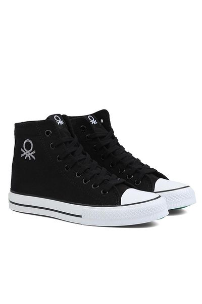 Benetton ®|BN-90628-Black - Women's Sports Shoes