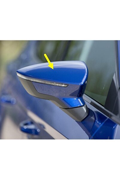 Genel Markalar Seat Leon 3 Mk3 2013-2020 Uyumlu Sağ Yan Dış Dikiz Aynası Kapa...