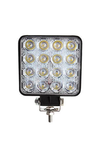 FESAN 16 Ledli Off Road Çalışma Lambası Sis Farı 12 Volt 48 Watt