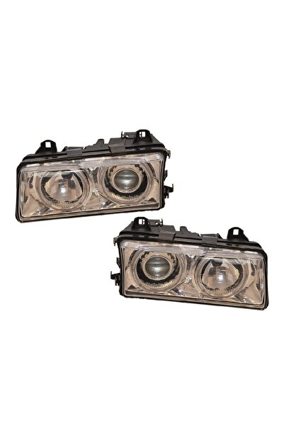 Wender Parts Komple Far E36 Sağ-sol (kristal Kromlu-beyaz, Mercekli) 1991-1998