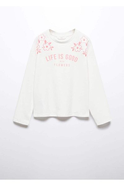 MANGO Kids Μακρυμάνικο T-shirt