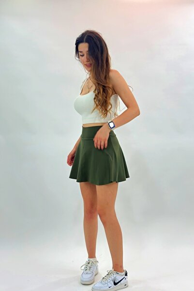 FVTEKSTİL Women's Shorts Skirt