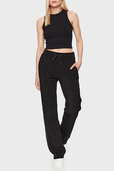 Guess Pantaloni Brenda Regular Fit Scuba Jogger PANTALONI V3RB21K7UW2 JBLK