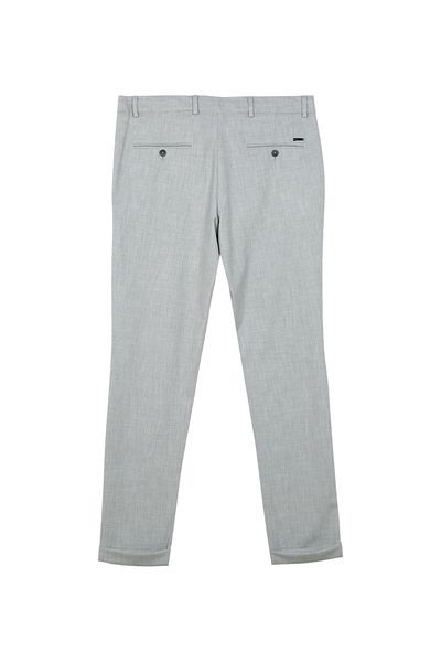 ALTINYILDIZ CLASSICS Altıny Yıldız Classics Normal Waist Narrow Leg Slim Fit Gray Men's Trousers 4A0123200062