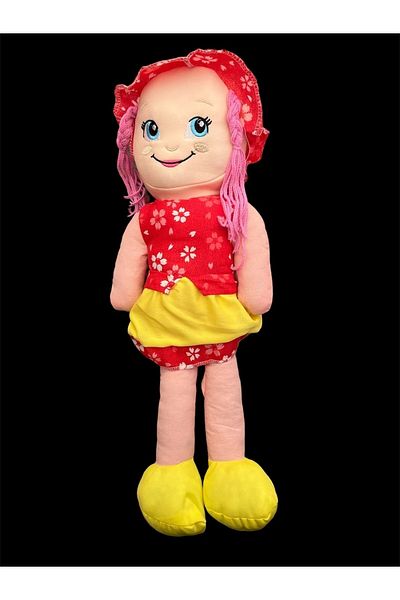 JOYFUL CHİLD Doll 55 cm in Red Dress