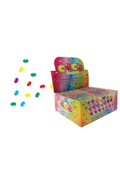 TOYJOY Toy Joy Cecebon Blister 22gr Şeker Kap. Kokolin Draje - 24 Adet