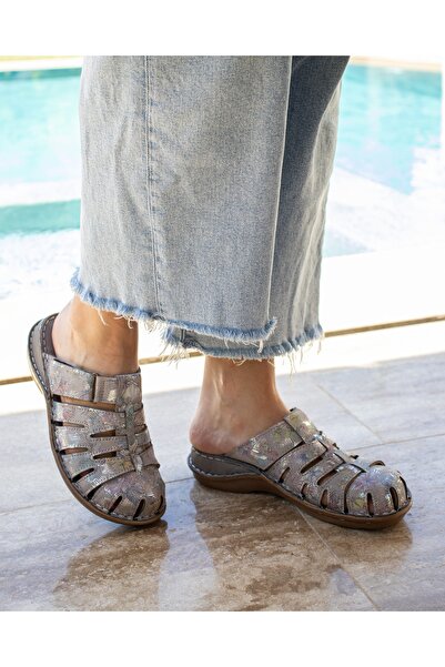 CONSUELO Ортопедичні шкіряні капці 10348