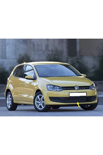gkl Vw Volkswagen Polo 2010-2014 Uyumlu Ön Tampon Alt Orta Izgara Petek Siyah...
