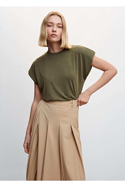 MANGO Woman Oversize Modal T-Shirt