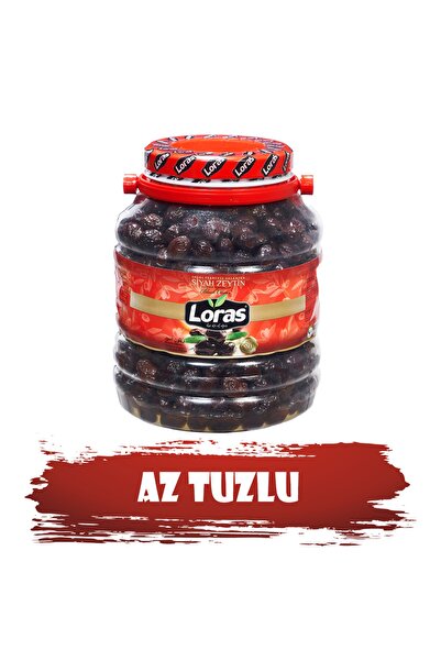 loras zeytin Loras Gemlik Siyah Pet Özel 2.000 Gr (351 - 380)