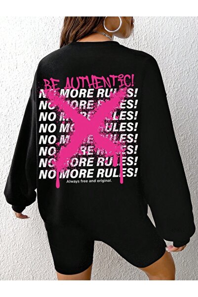 Adrift ΚΩΔΙΚΟΣ ADR-SHEN Coolane Slogan Graphic Drop Shoulder Φούτερ