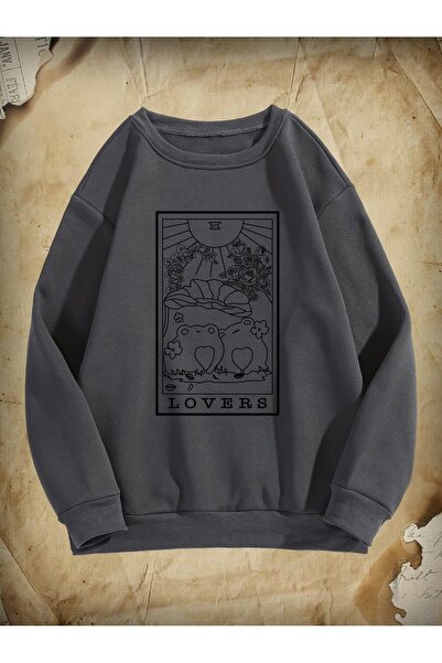 Adrift سويت شيرت أكاديميا فروج جرافيك الحراري