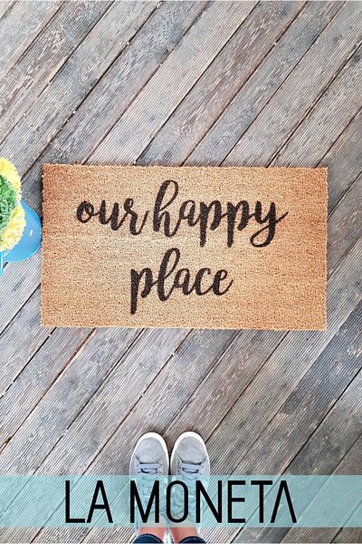 LAMONETA Our Happy Place Mat