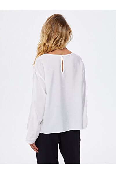 Faik Sönmez Zipper Detailed Asymmetrical Blouse 67151