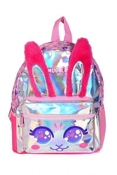 MUGGLE 7662 Bunny 2 Compartment Kindergarten Backpack Pink