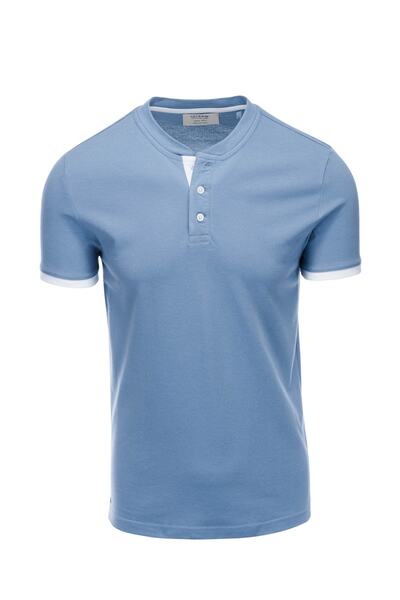 OMBRE Schlichtes Poloshirt S1381