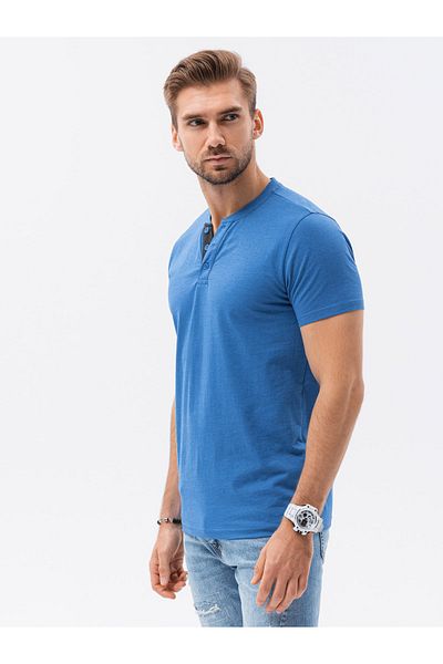 OMBRE Einfarbiges Herren-T-Shirt S1390 - gelb