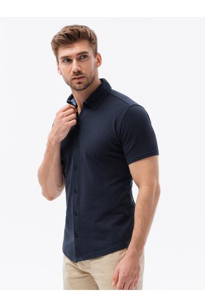 OMBRE Kısa kollu erkek gömleği K541