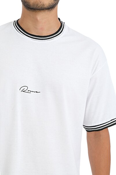 C&C OKULCUNUZ Літня футболка з великим формованим коміром нового сезону унісекс з детальним літнім комірцем