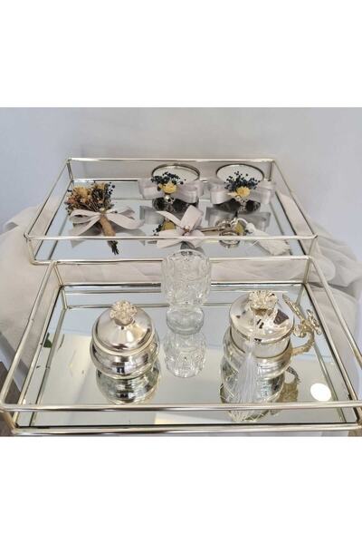 PARTY HOUSEE ORGANİZASYON 2'Lİ DAMAT KAHVE SETİ