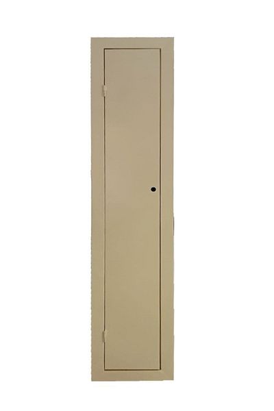 Tezdoor Çelik Kapı Sanayi Shaft Cover Static Oven Paint Welded Hinge Electric Board Cream Color