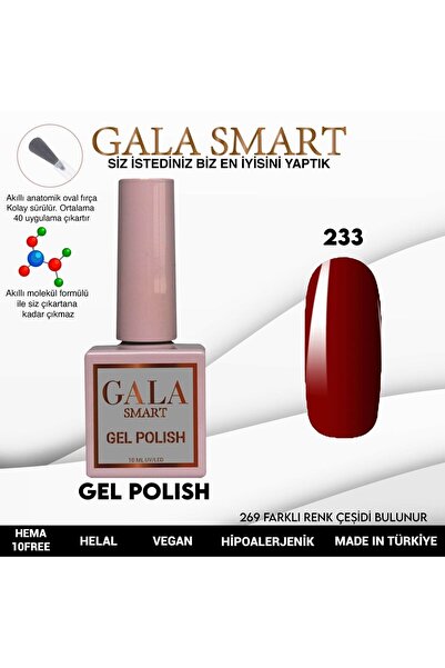 GALA CLASSİC KALICI OJE 10 mle 233