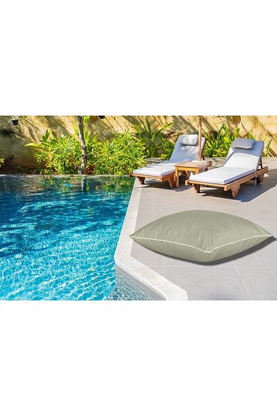 AYPETEKS Plajă umplută - Set de grădină - Joacă - Sol - Pernă de piscină (IMPERMEABIL)