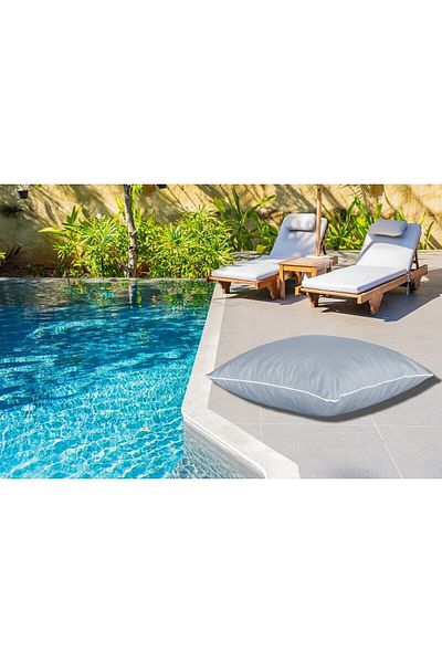 AYPETEKS Plajă umplută - Set de grădină - Joacă - Sol - Pernă de piscină (IMPERMEABIL)