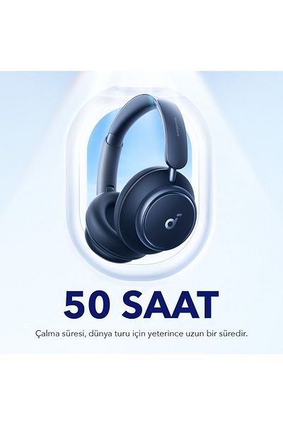 Anker Blue Soundcore Life Q45 Bluetooth Headset