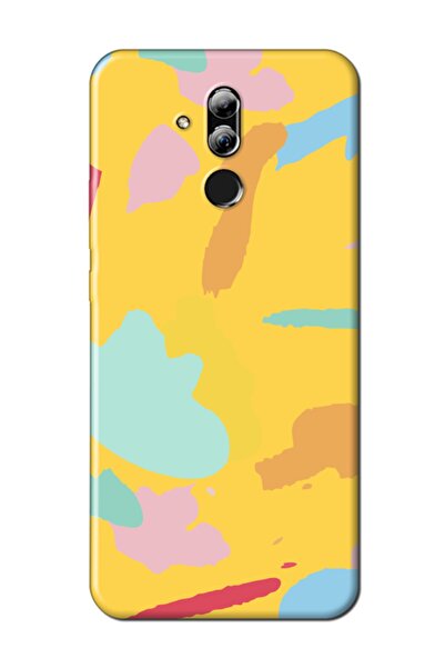 frondcase حافظة هاتف هواوي ميت 20 لايت بألوان فنية صفراء