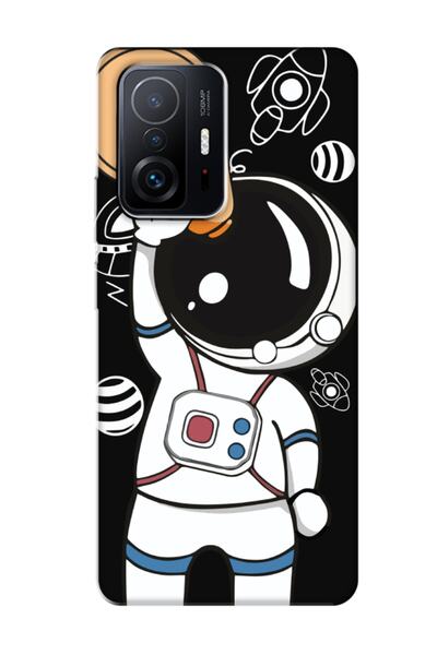 frondcase حافظة لهاتف Xiaomi Mi 11T رائد الفضاء باللون الأسود