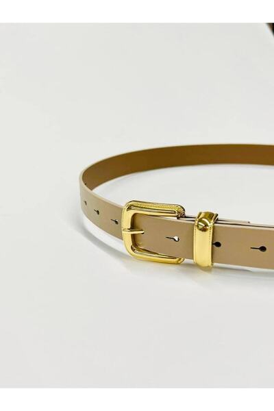 Fiori حزام بنطلون نسائي مقاوم للتشوه مطلي بالذهب، حزام الجاكيت، حزام الفستان، حزام القميص