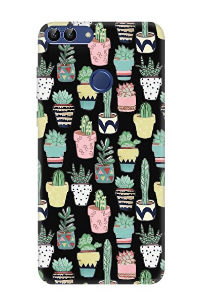 frondcase حافظة لهاتف هواوي بي سمارت كاكتوس باللون الأسود