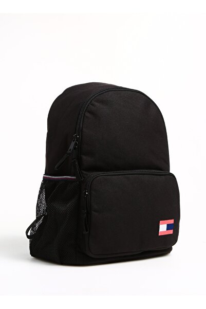 Tommy Hilfiger Siyah Erkek Çocuk Sırt Çantası