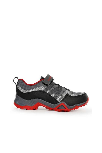 Slazenger Children's Winter Waterproof Non-Slip Thermo Sole Comfortable Leather Gray Sports Shoes