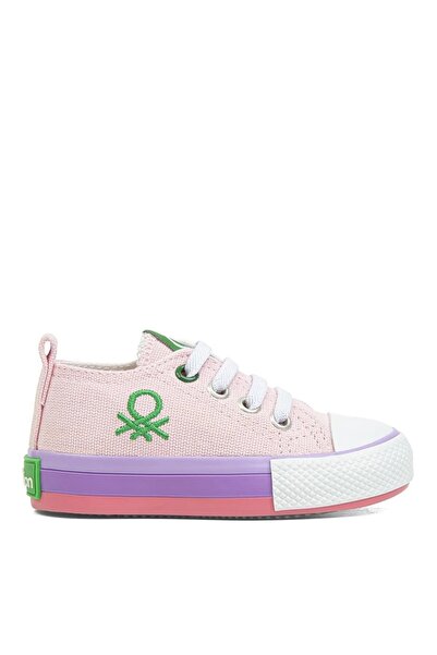 Benetton Pembe Bebek Sneaker BN-30652