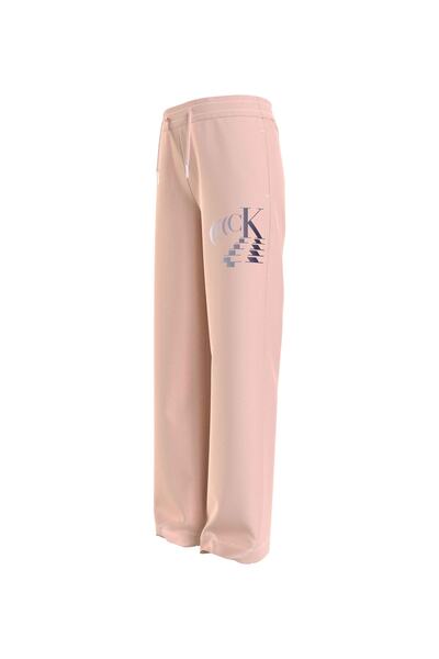 Calvin Klein Lastikli Paça Pembe Kız Çocuk Eşofman Altı IG0IG02122TLV