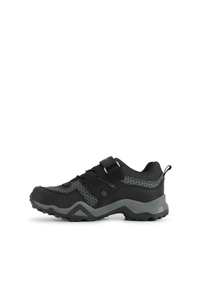 Slazenger Παιδικά Χειμερινά Αδιάβροχα Αντιολισθητικά Θερμο Σόλα Άνετα Δερμάτινα Μαύρα Αθλητικά Παπούτσια