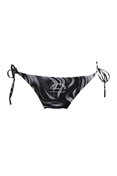 Karl Lagerfeld Siyah Kadın Bikini Alt 230W2216
