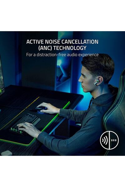 RAZER Hammerhead HyperSpeed TWS Kablosuz Oyuncu Kulaklığı RZ12-03820300-R3G1