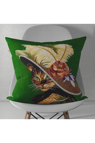 menesahome Κάλυμμα μαξιλαριού, Μαξιλαροθήκη, Κάλυμμα με σχέδια, Μαξιλάρι γάτα...