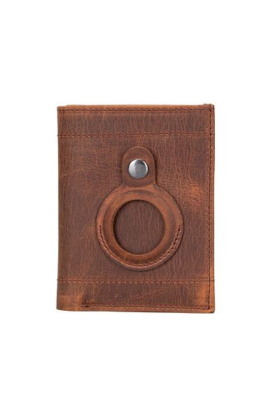 PLM Compatible Leather Men's Wallet G2 Brown