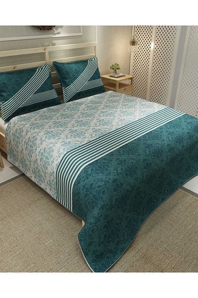 MonoHome Pique Set Cotton Double Jacquard Woven Bedspread Soft Nefti