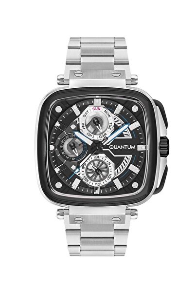 Quantum PWG1092.650 Quartz Steel Metallic 44 mm Men's Wristwatch