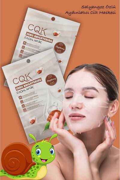 Uniquem Salyangoz Maskesi Aydınlatıcı Hidrasyon Centella Asiatica Snail Brigh...