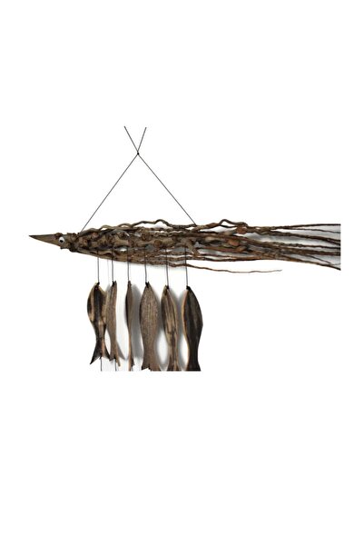 Azra hediyelik eşya ve tekstil ürünler Rüzgar Çanı Çalı Balık Balkon Bahçe Sü...