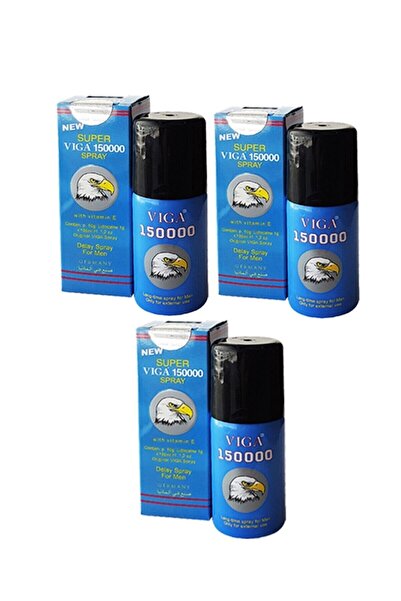 BayCazip Delay Geciktirici 150bin Sprey 3lü Set Gizli Gönderim