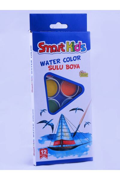 Tofd Smart Kids Sulu Boya 12 Renk Sulu Boya