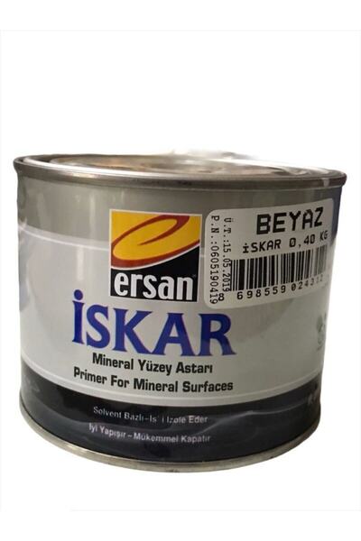 Ersan Boya 400 Gr. Iskar Beyaz Mineral Yüzey Astarı ( Istut - Isi Izole Eder)