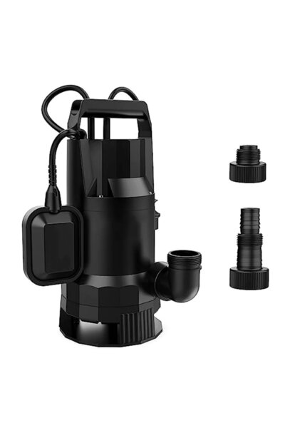 DYNAMİC MAX Su Pompası 1200 Wat Plastik Dalgıç Göl Havuz Nehir Yağmur Suları ...